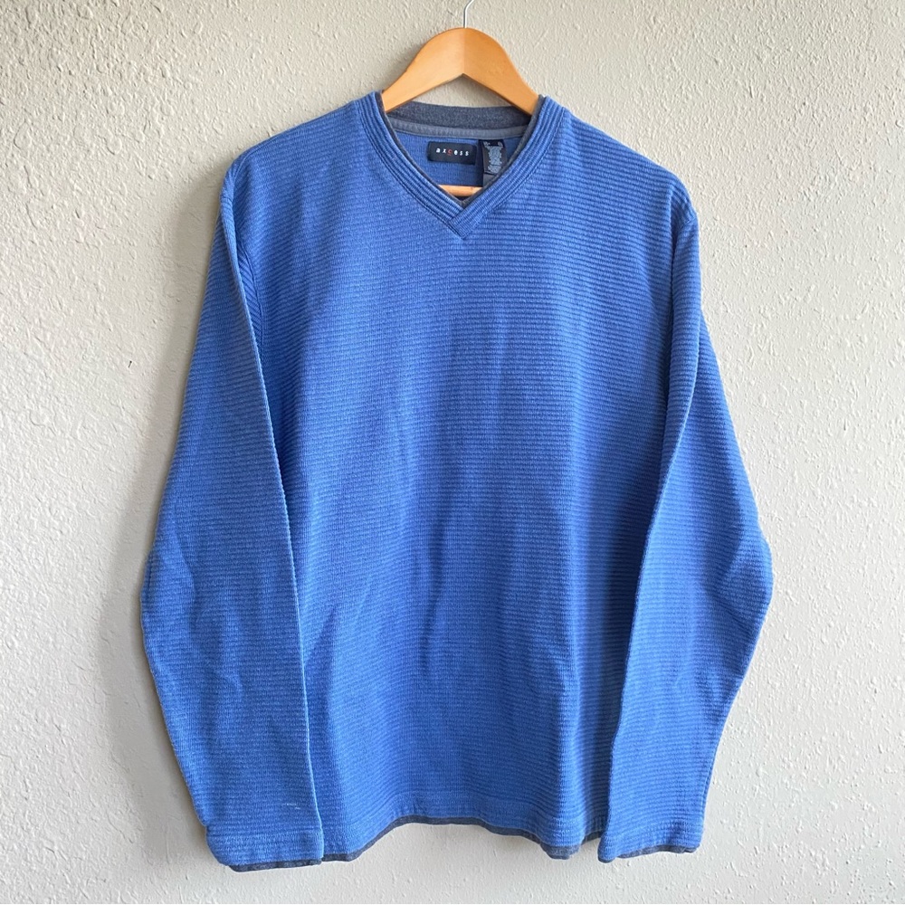 Vintage Axcess Ribbed Pullover Sweater